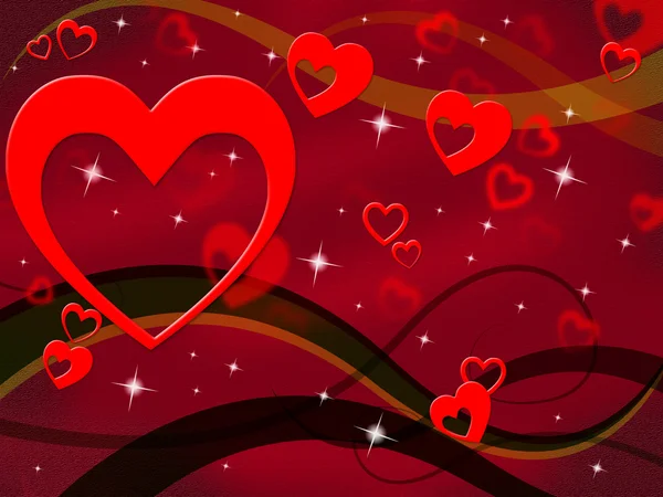 Background Red Means Valentine's Day And Backdrop — Stock Photo, Image