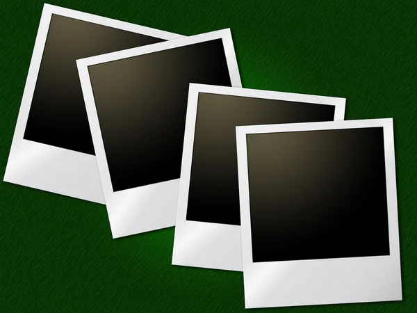 Photo Frames Shows Text Space And Blank — Stock Photo, Image