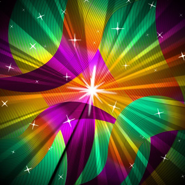 Background Color Represents Sun Rays And Glowing — Stock Photo, Image