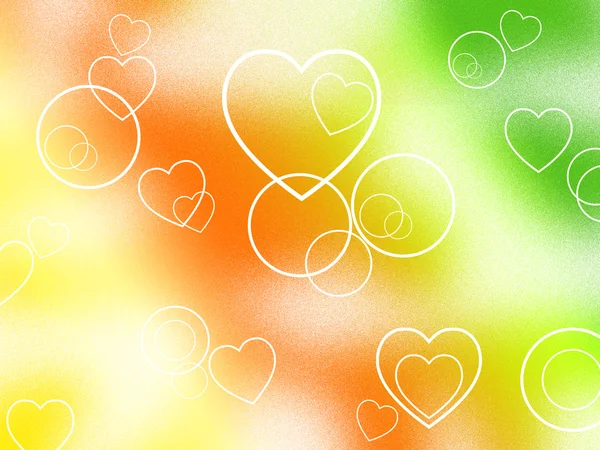 Bakgrundsfärg representerar alla hjärtans dag och abstrakt — Stockfoto