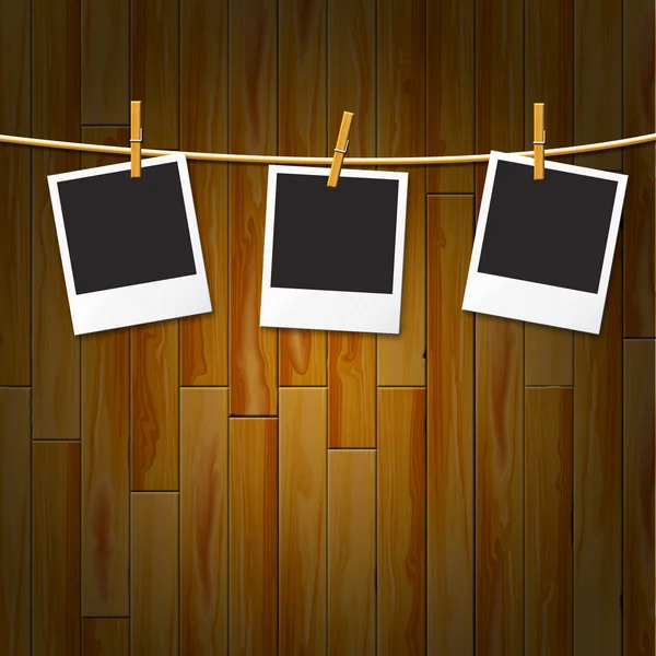 Photo Frames Indicates Empty Space And Border — Stock Photo, Image