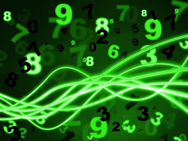 Mathematics Numbers Means Learn Learned And Numerical — Stock Photo, Image