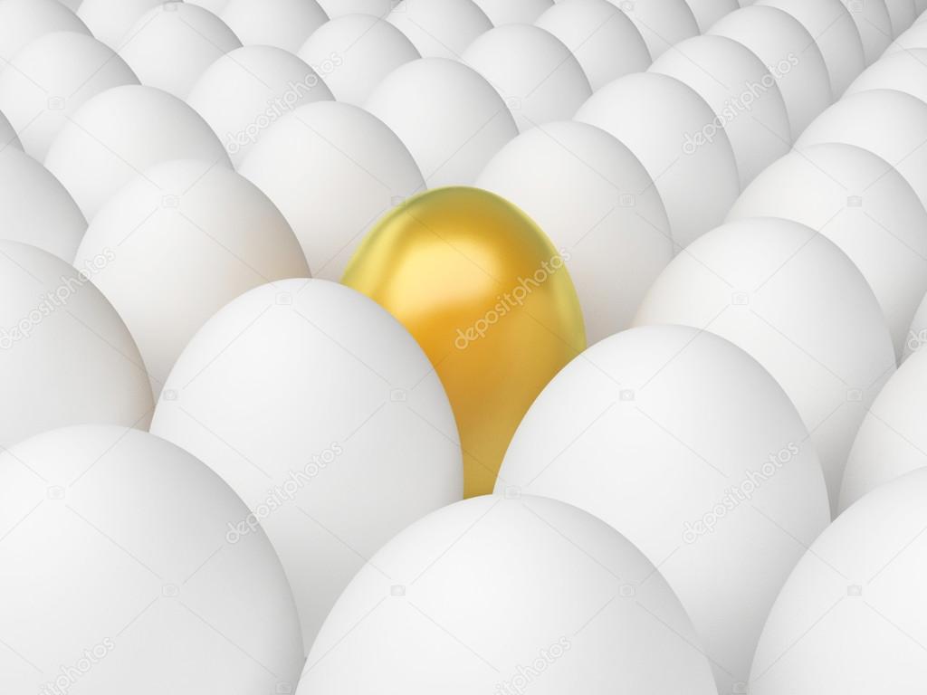 Golden Egg Indicates Odd One Out And Alone Stock Photo By stuartmiles golden-egg-indicates-odd-one-out-and-alone-stock-photo-by-stuartmiles