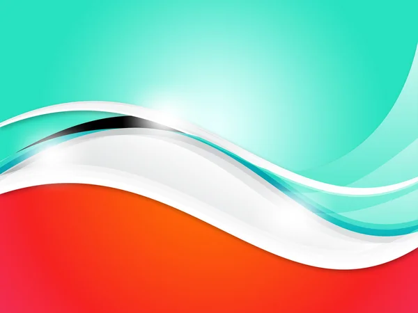 Colourful Wave Background Shows Modern Art Or Soft Effec — Stock Photo, Image