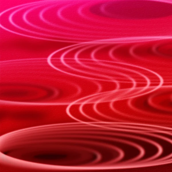 Rosso ondulazione sfondo significa linee curve e rotondo — Foto Stock