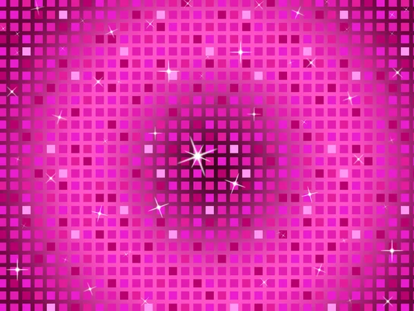 粉红色的方形 ﹐ 背景意味着闪烁模式和部分 — 图库照片