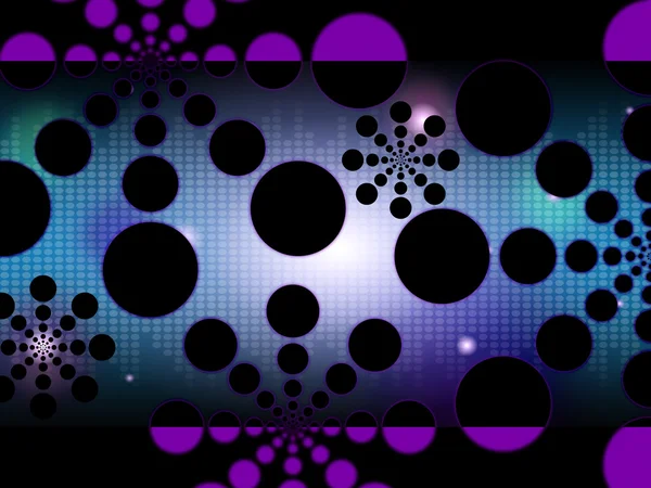 Dots Background Shows Spots Or Circular Shape — Stock Photo, Image