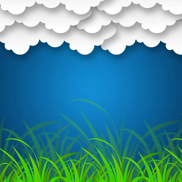 Pochmurnego nieba tło oznacza cloudscape lub burzliwy lagunowe oraz ogród — Zdjęcie stockowe