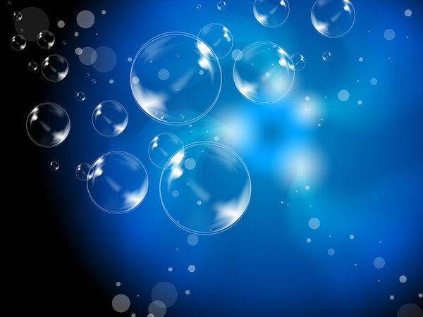 Abstract Bubbles Background Means Soapy Spheres Wallpape