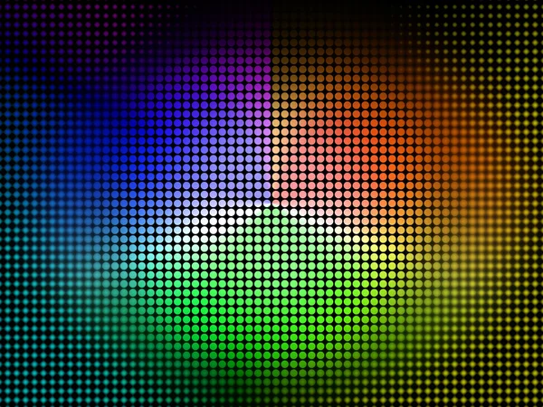 Wiel achtergrondkleur toont kleuren schaduw en pigmen — Stockfoto