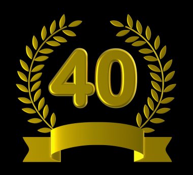 Kırk doğum günü anma evIiIiğin ve kutlamak