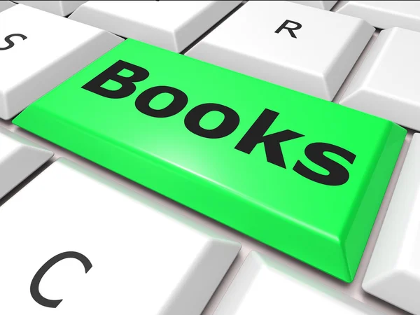 Oktatási könyvek azt jelzi a webes és tanulni — Stock Fotó