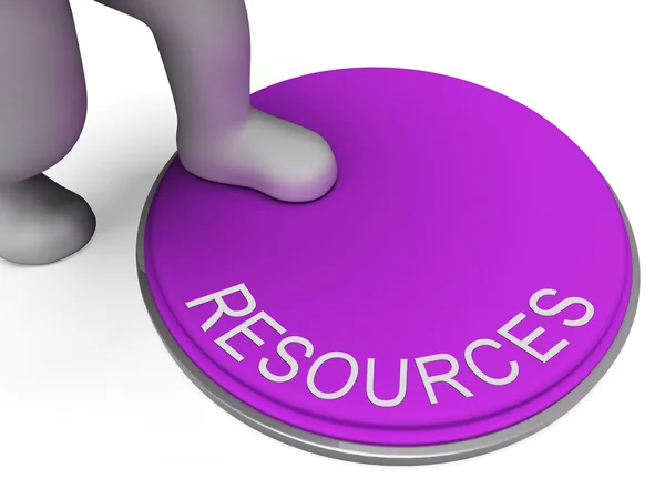 Resources Switch Shows Funds Control And Finances — Stock Photo, Image