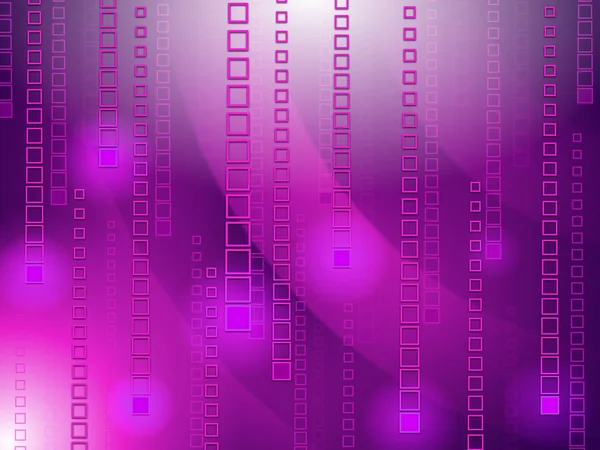 Matrix gloed toont licht barsten en gedecodeerd — Stockfoto