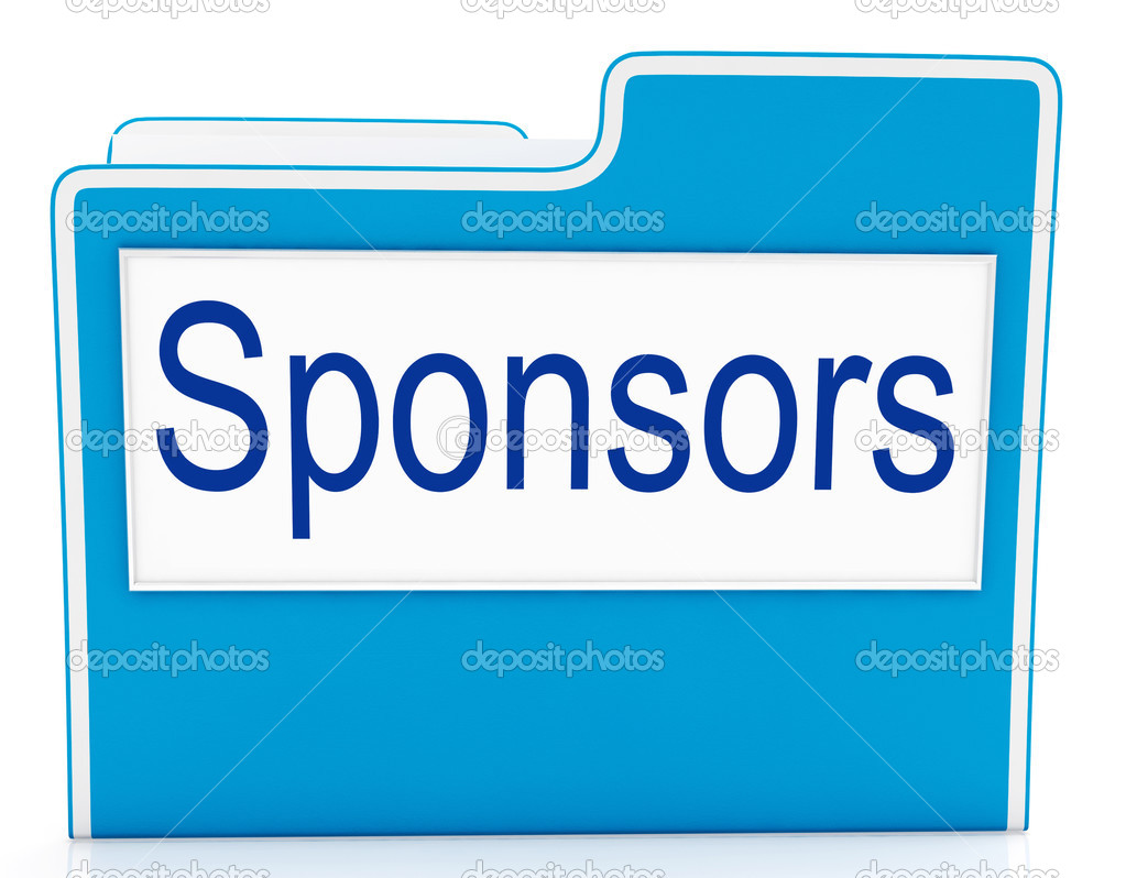 File Sponsors Represents Promotes Supporter And Promoter