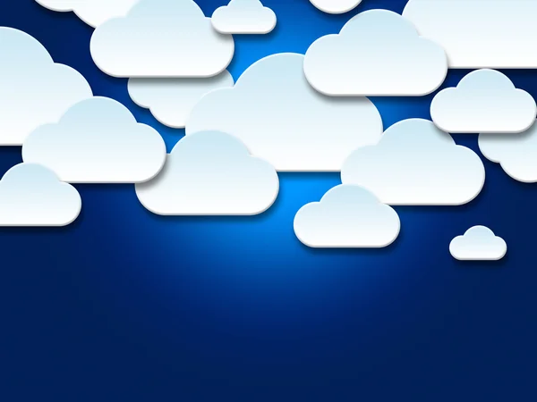 Background Clouds Shows Empty Space And Abstract — Stock Photo, Image