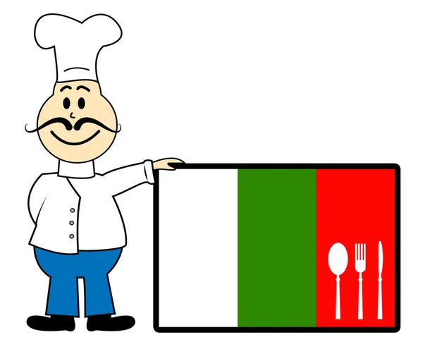 Bulgaria Chef significa cocinar en la cocina y los chefs — Foto de Stock