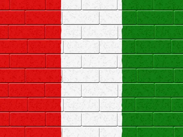 Hongaarse vlag vertegenwoordigt lege ruimte en cement — Stockfoto