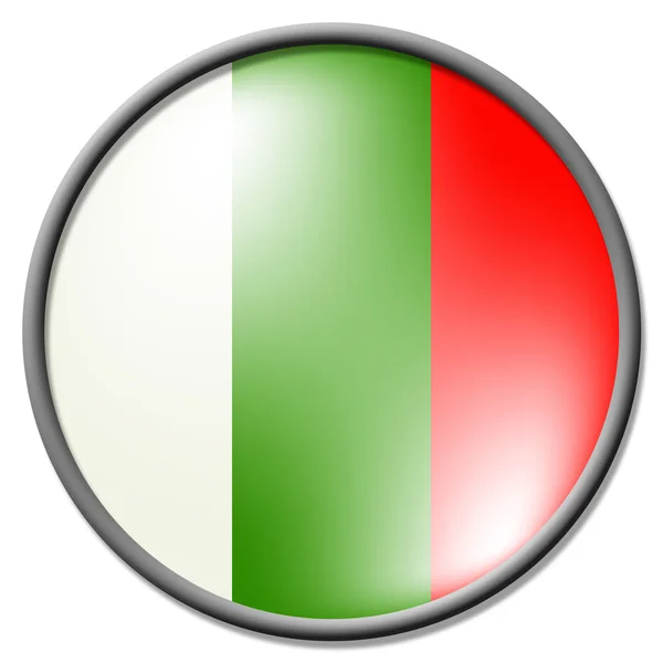 Bulgariska badge visar flaggan och land — Stockfoto