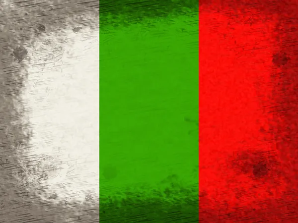 Болгарія copyspace позначає розмахував прапором і Пусто — стокове фото