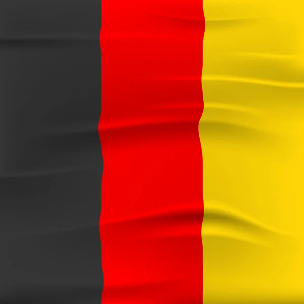 Germany Flag Represents Nationality Euro And Country — Stock Photo, Image