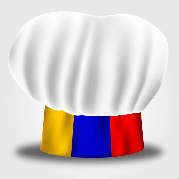 Σεφ Κολούμπια σημαίνει μαγείρεμα στην κουζίνα και τροφοδοσίας — Φωτογραφία Αρχείου