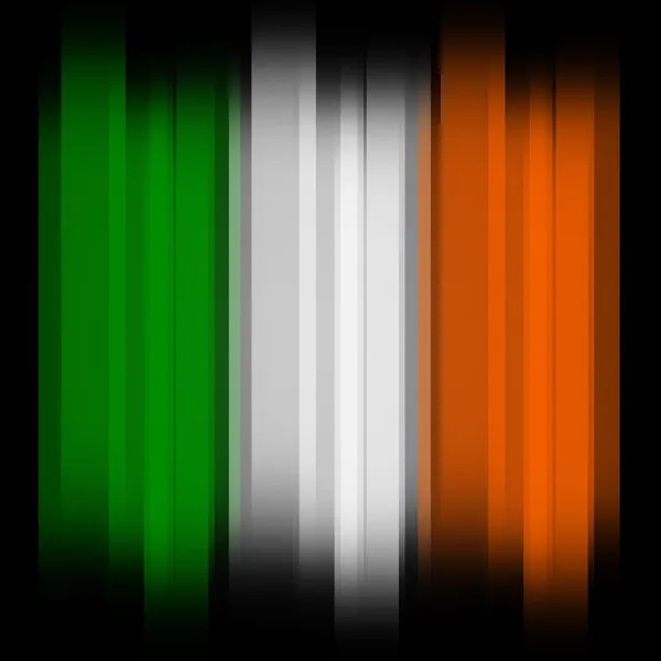 Flaga Irlandii oznacza tekst przestrzeń i miejsce — Zdjęcie stockowe