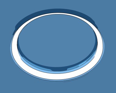 boş düğme veya anahtar kopyalama alanı gösterir