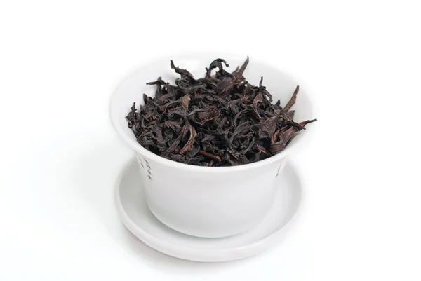 Čínská da hong pao velké červené roucho oolong čaj — Stock fotografie