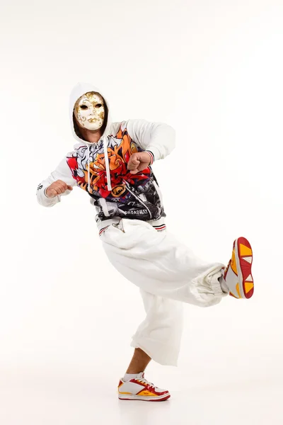 Bailarina de hip hop masculina — Foto de Stock