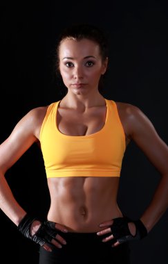 Egzersiz Fitness modeli