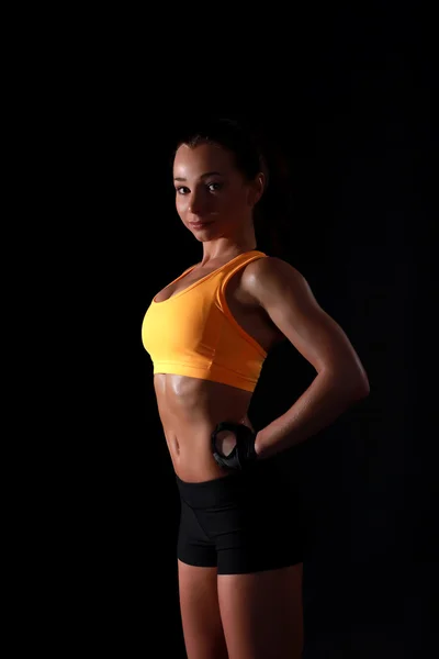 Egzersiz Fitness modeli — Stok fotoğraf