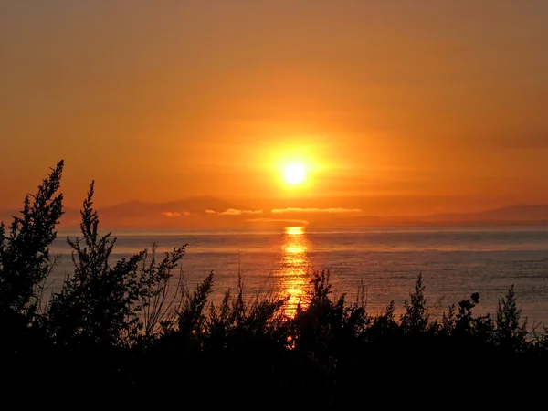 Sunrise at Japan sea. — Stock Photo, Image