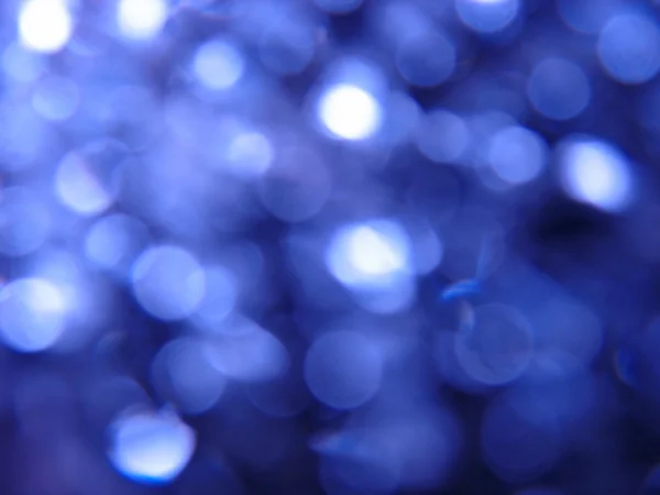 ボケ効果のある抽象的な青の背景 — ストック写真
