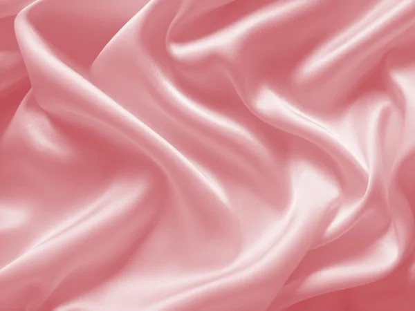 Draped pink silk background — Stock Photo, Image