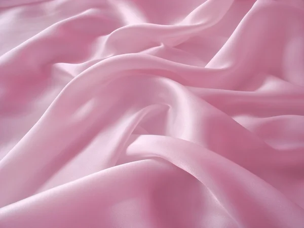 Pink silk background — Stock Photo, Image