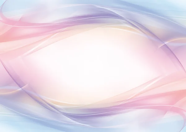 Abstract pastel eye-shaped background - frame Stock Picture