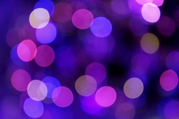 Festive blue and purple background with boke — Stock Photo, Image
