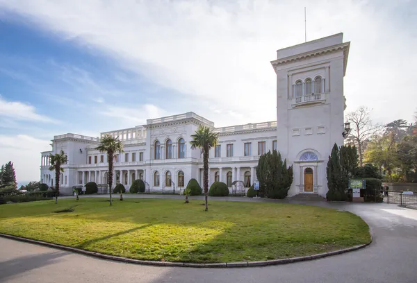 Livadia Palace Sommarresidens För Den Senaste Ryska Tsaren Nikolaj Krim — Stockfoto