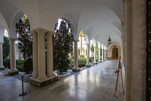 Palácio Livadia Retiro Verão Último Czar Russo Nicolau Crimeia Ucrânia — Fotografia de Stock