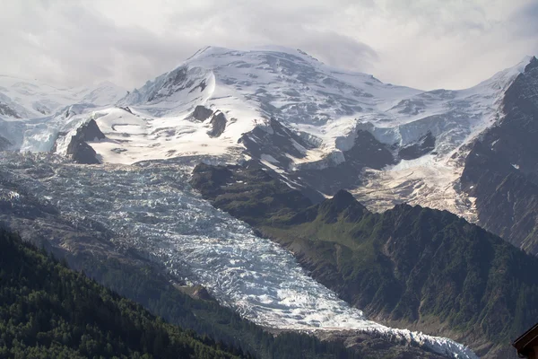 Lodowiec - mont blanc — Zdjęcie stockowe