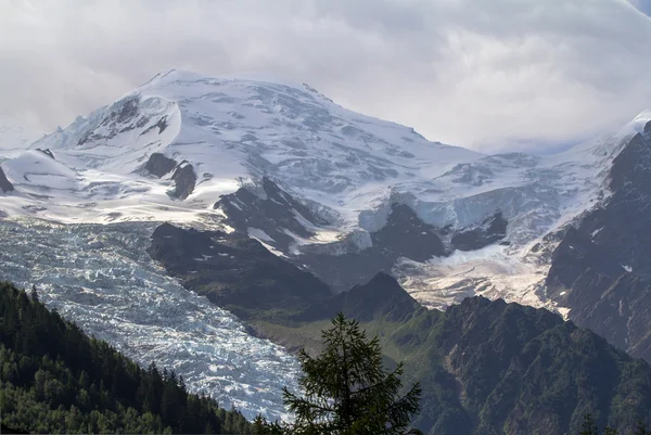 Lodowiec - mont blanc — Zdjęcie stockowe