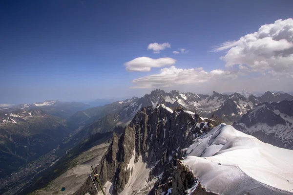 Mont Blanc Przewodniczący — Zdjęcie stockowe