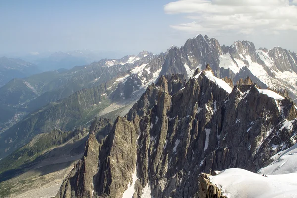 Der Mont Blanc — Stockfoto