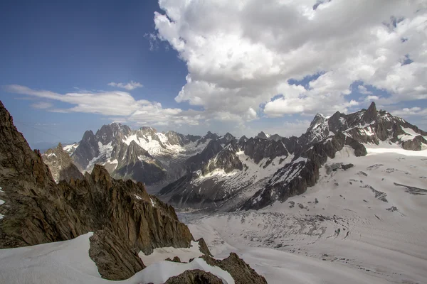 Der Mont Blanc — Stockfoto