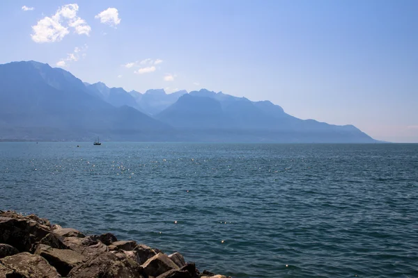 Lago de Genebra — Fotografia de Stock