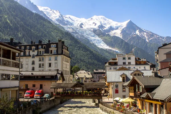 Glaciar Mont Blanc Fotos De Bancos De Imagens Sem Royalties