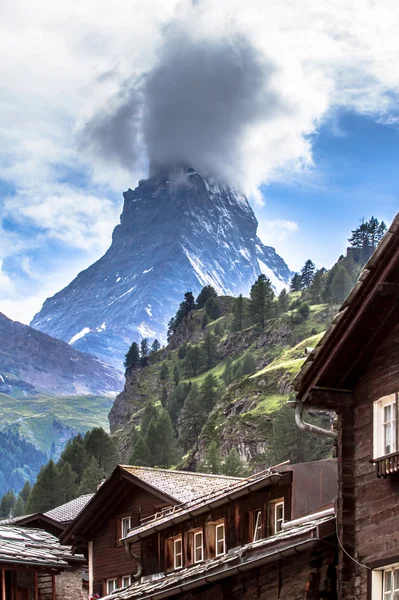 De matterhorn in Zwitserland — Stockfoto