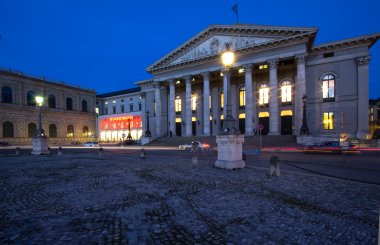 Max-joseph-platz Münih - bavaria, Almanya
