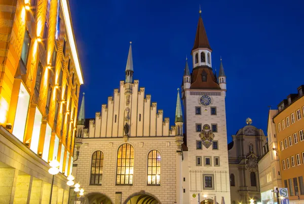Het oude stadhuis in München — Stockfoto